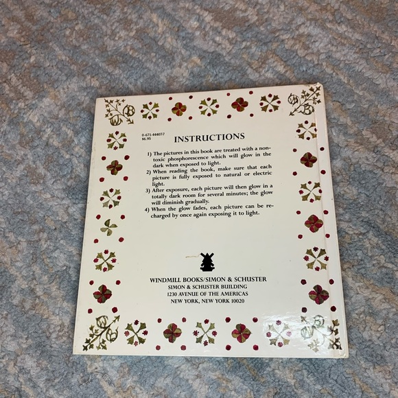 See The Christmas Lights Robert Kraus A Glow In The Dark Book 1981 Rare Vintage - Picture 2 of 5